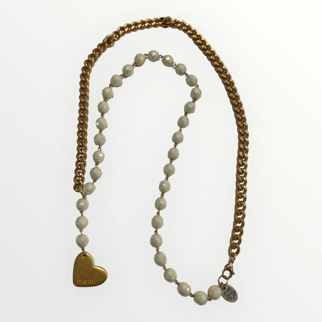 MOMI - COLLANA FRANCESCA LUNGA CUORE - LOFT.73