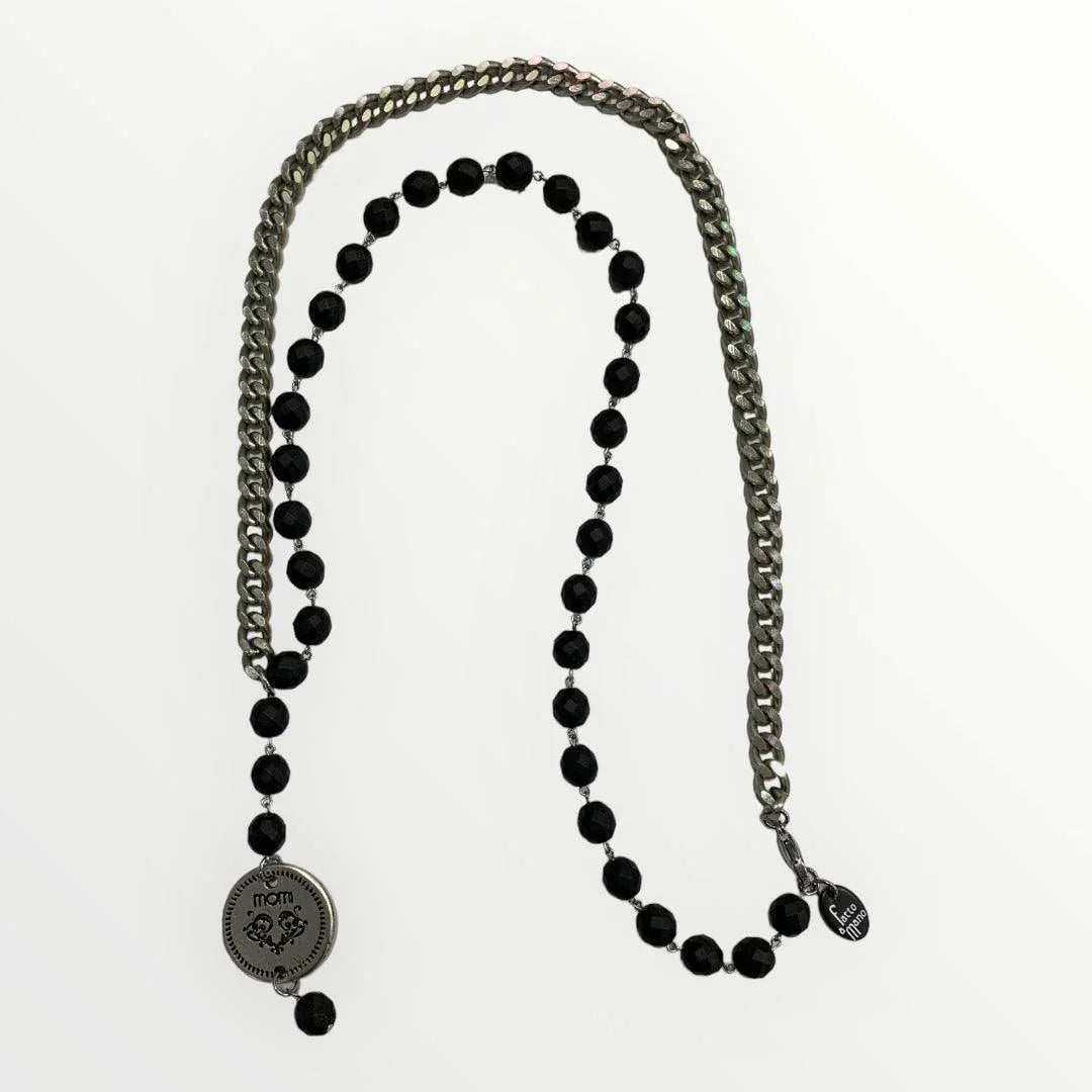 MOMI - COLLANA FRANCESCA LUNGA MEDAGLIA - LOFT.73