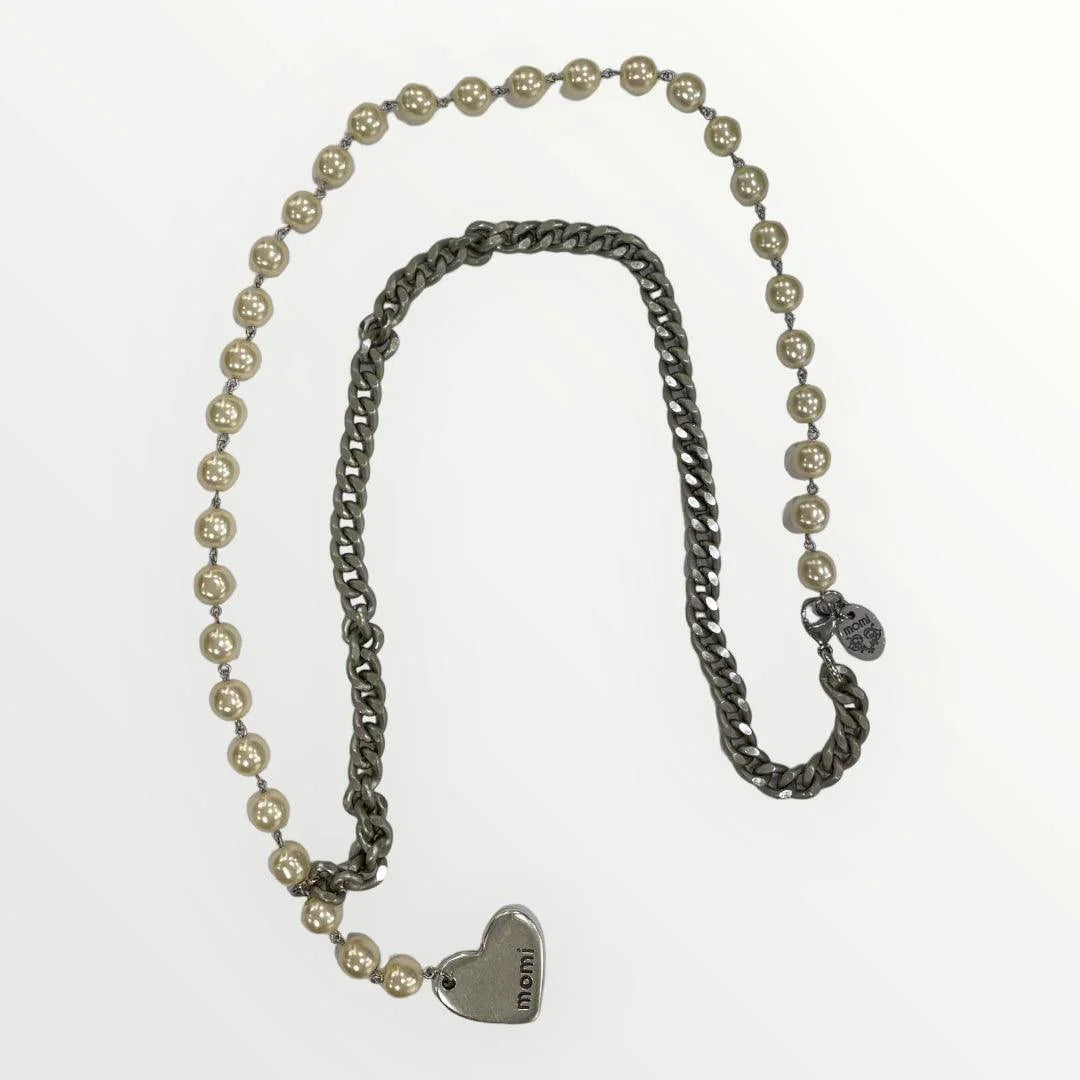 MOMI - COLLANA FRANCESCA LUNGA CUORE - LOFT.73