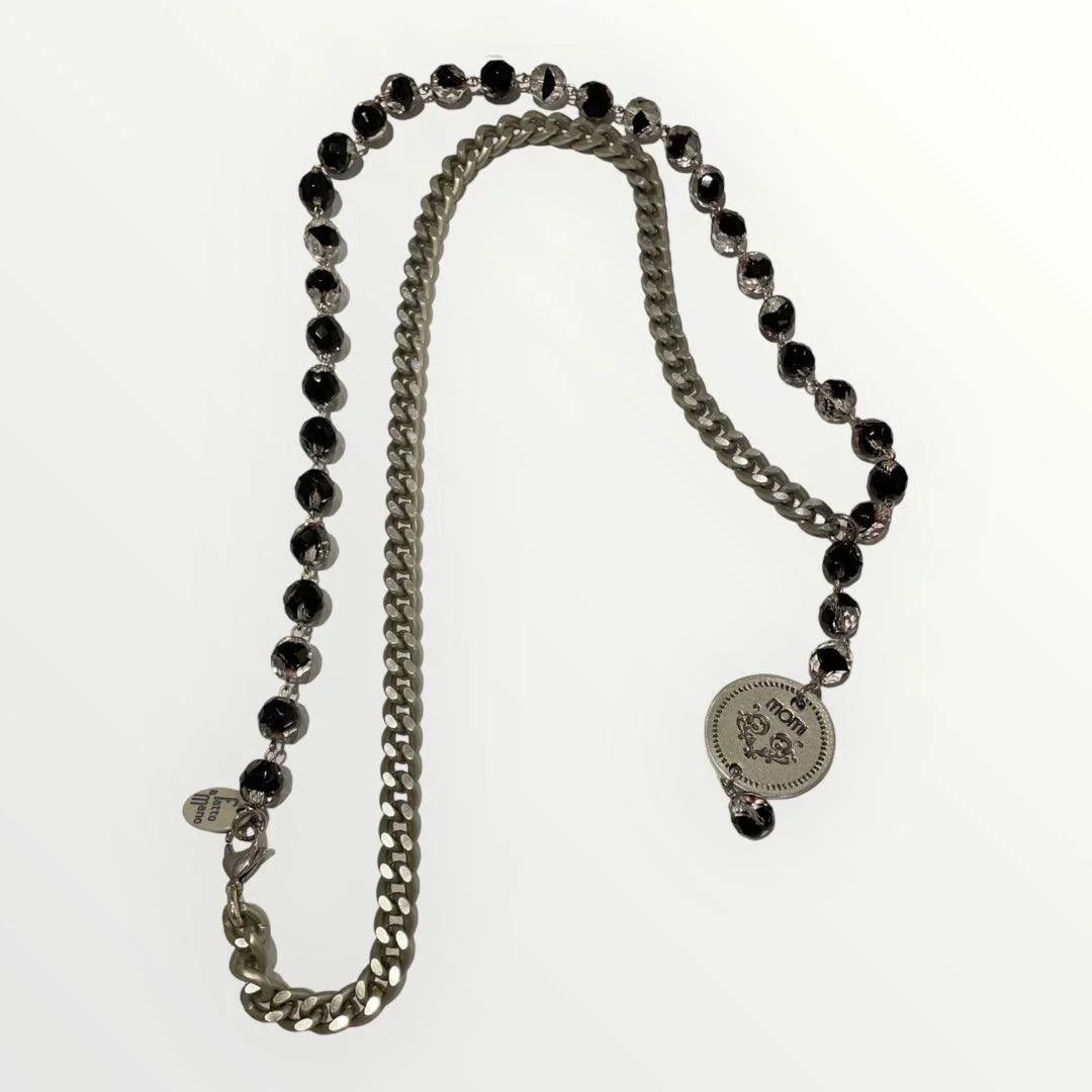 MOMI - COLLANA FRANCESCA LUNGA MEDAGLIA - LOFT.73