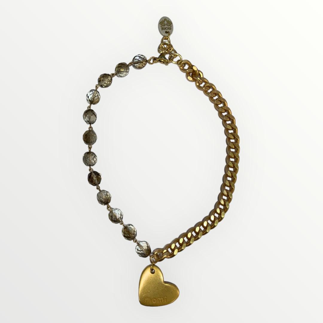 MOMI - COLLANA FRANCESCA CORTA CUORE - LOFT.73