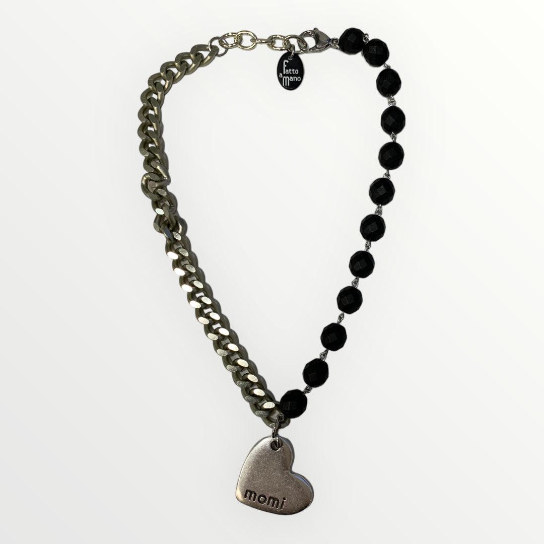 MOMI - COLLANA FRANCESCA CORTA CUORE - LOFT.73