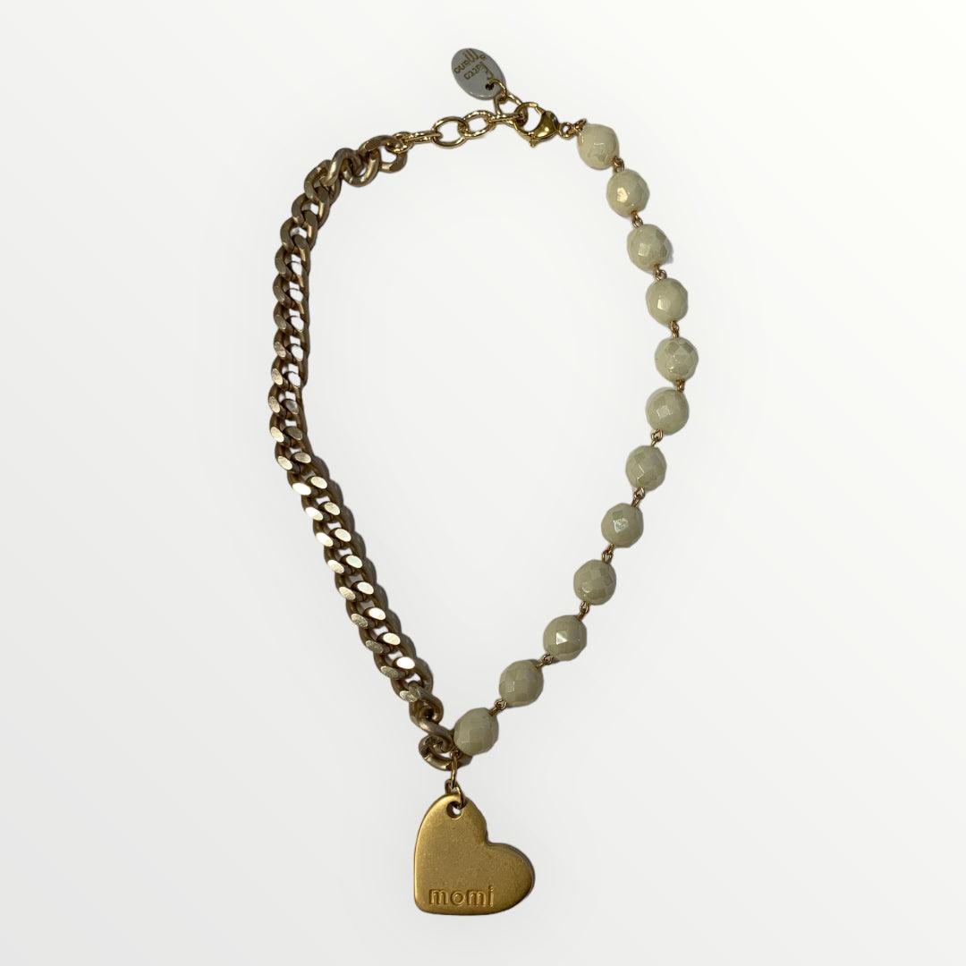 MOMI - COLLANA FRANCESCA CORTA CUORE - LOFT.73