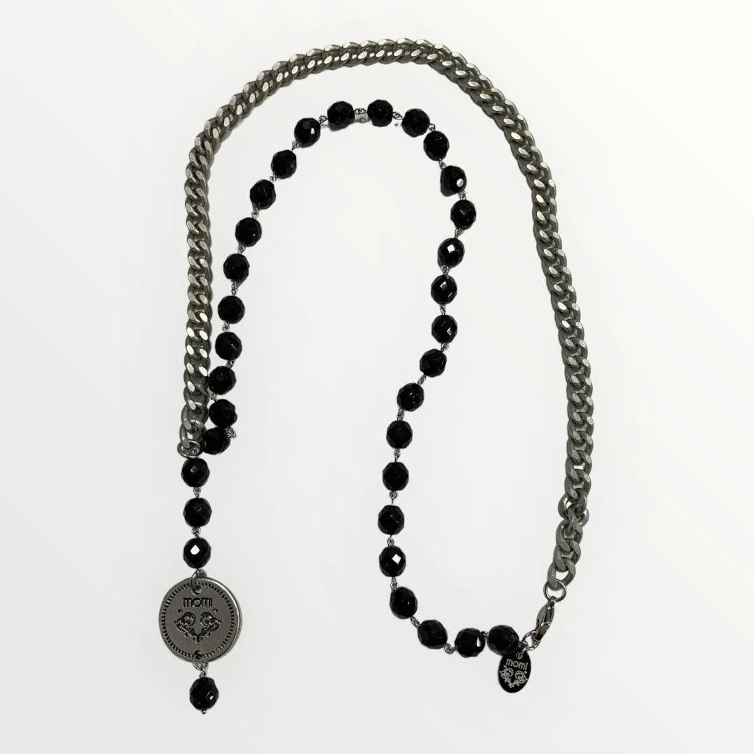 MOMI - COLLANA FRANCESCA LUNGA MEDAGLIA - LOFT.73