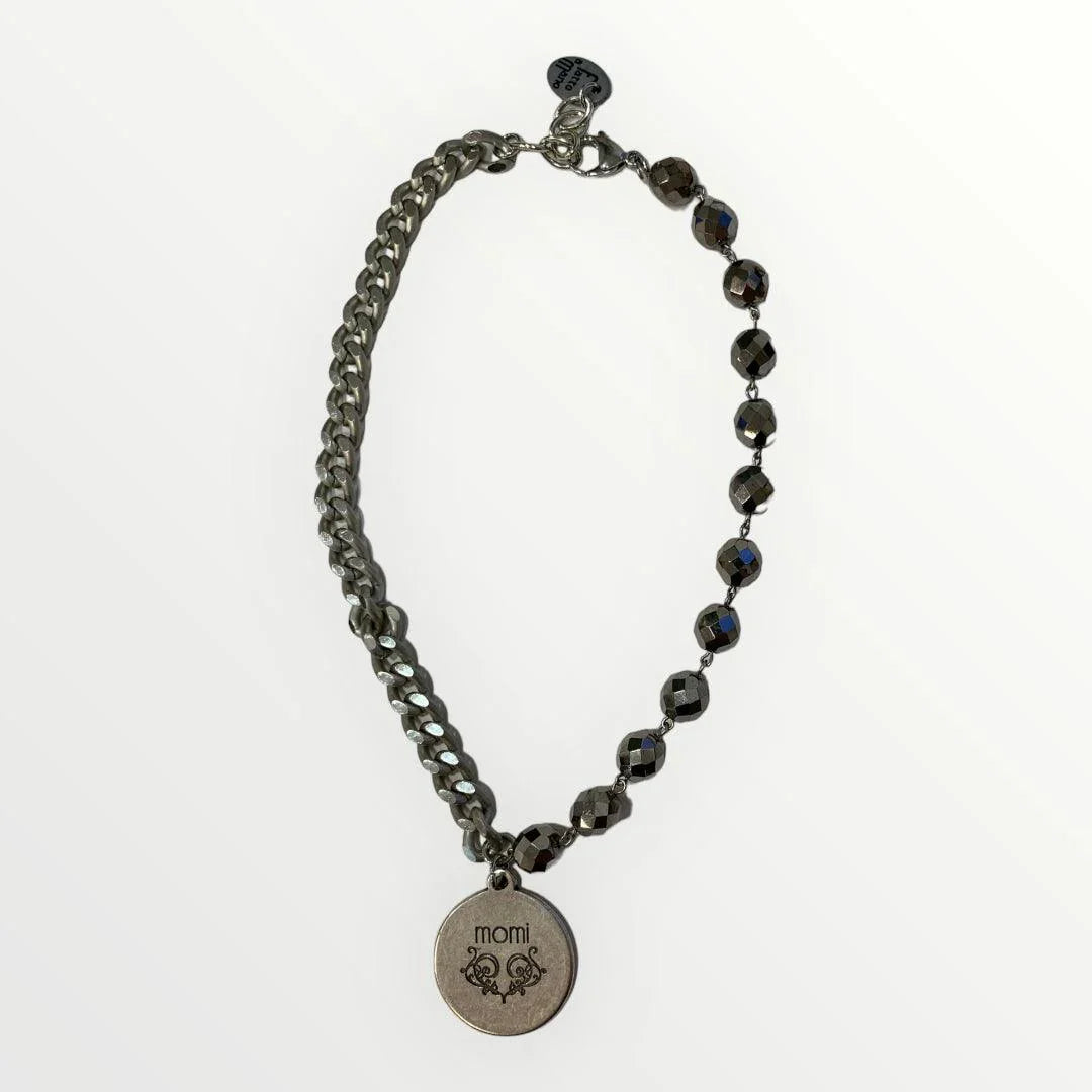 MOMI - COLLANA FRANCESCA CORTA MEDAGLIA - LOFT.73