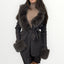 NO SECRETS - CARDIGAN CON INSERTI IN ECO-PELLICCIA