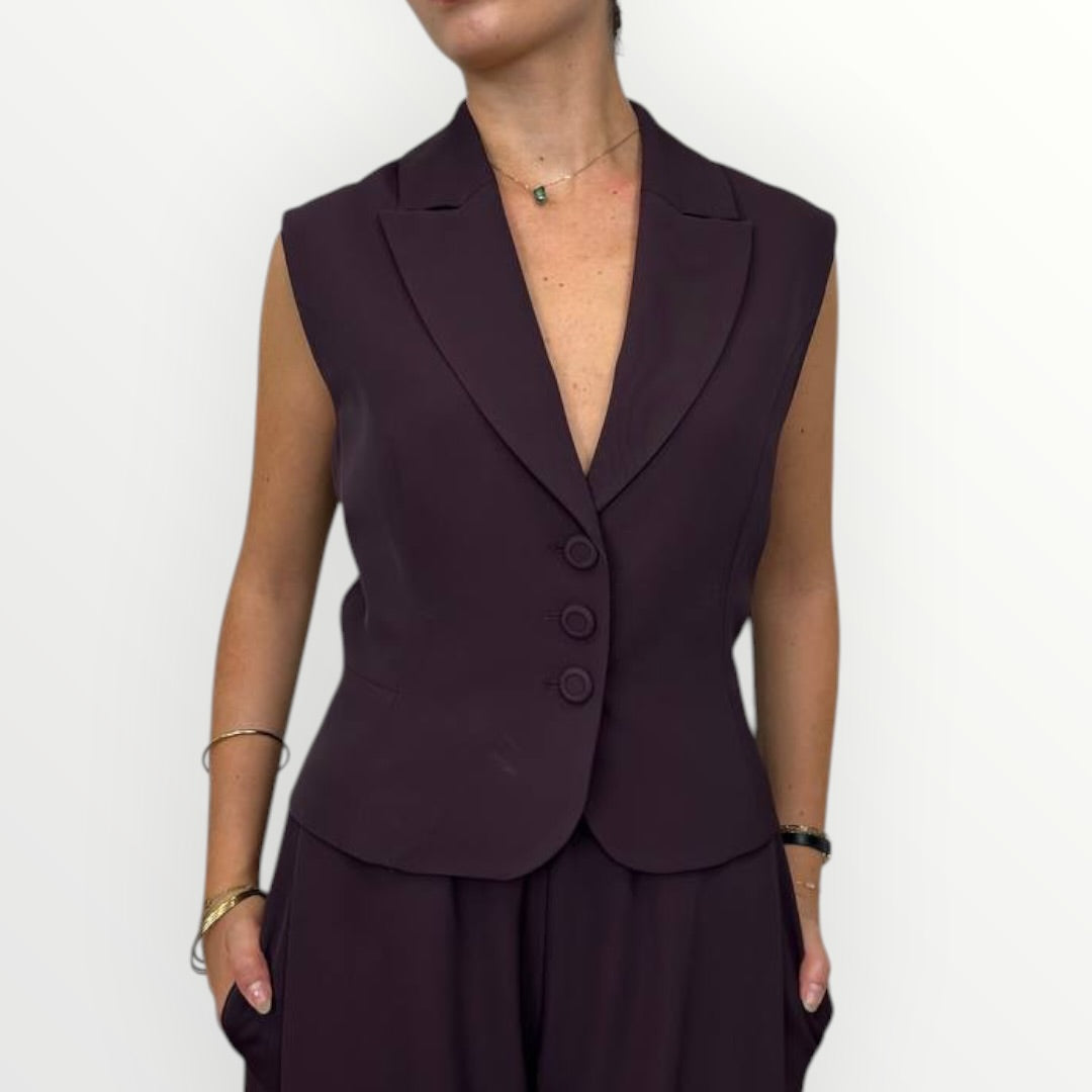 IMPERIAL - GILET MONOPETTO CON REVER