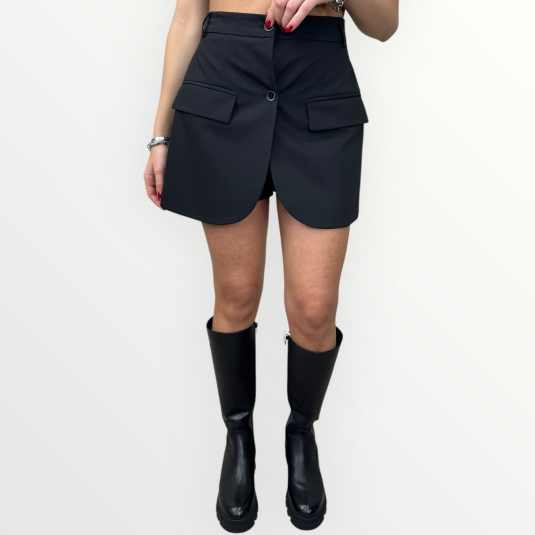 IMPERIAL - SHORT GONNA CON BOTTONCINI