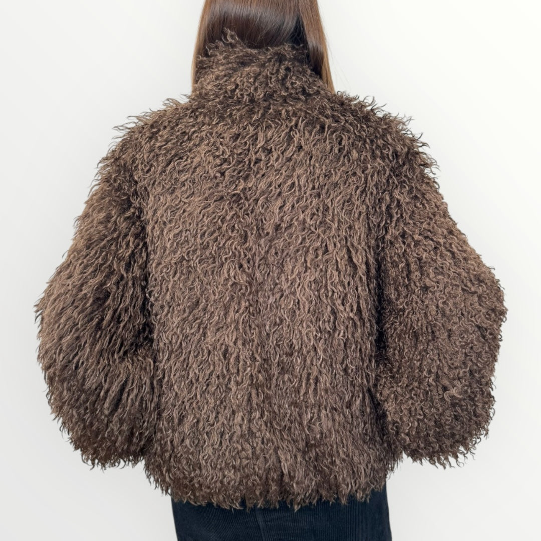 KING KONG - BOMBER MORBIDO CON CERNIERA