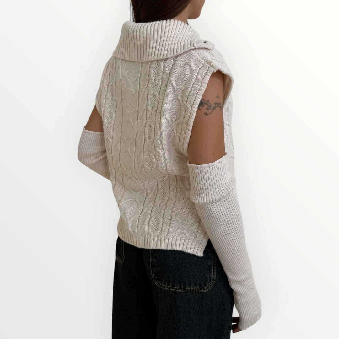 HAVEONE - GILET CON MANICOTTI