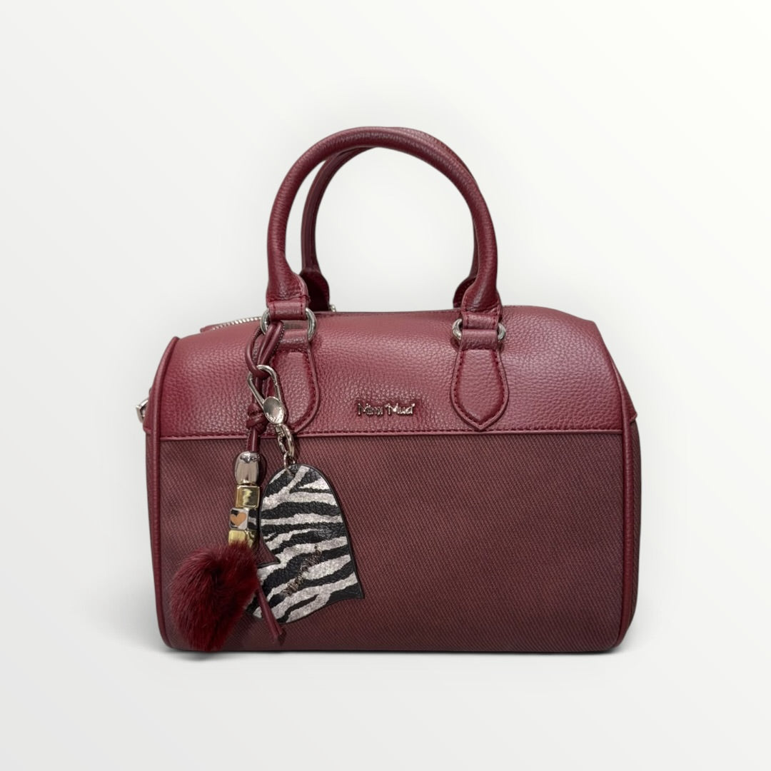 MIMI' MUA' - BORSA BAULETTO CON CHARMS