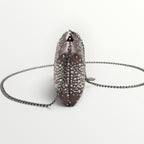 MIMI' MUA' - BORSA CLUTCH CON STRASS SPARSI