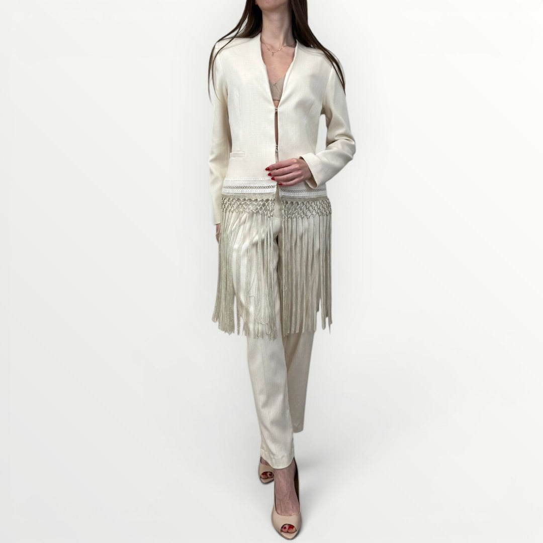 SOUVENIR - PANTALONE A SIGARETTA VITA ALTA