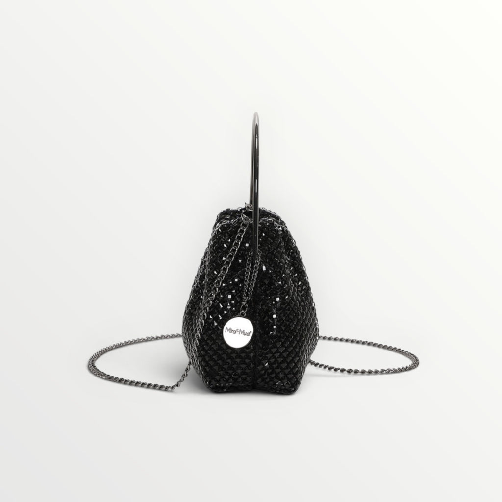 MIMI' MUA' - BORSA MORBIDA CON STRASS