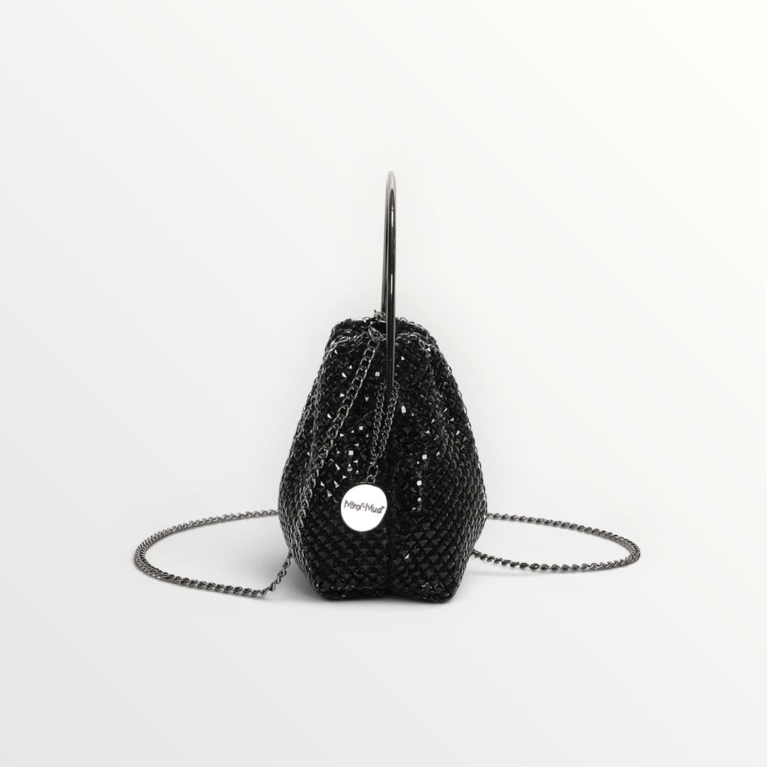 MIMI' MUA' - BORSA MORBIDA CON STRASS