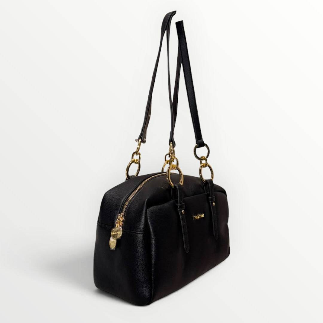 MIMI' MUA' - BORSA A SPALLA CON ANELLI