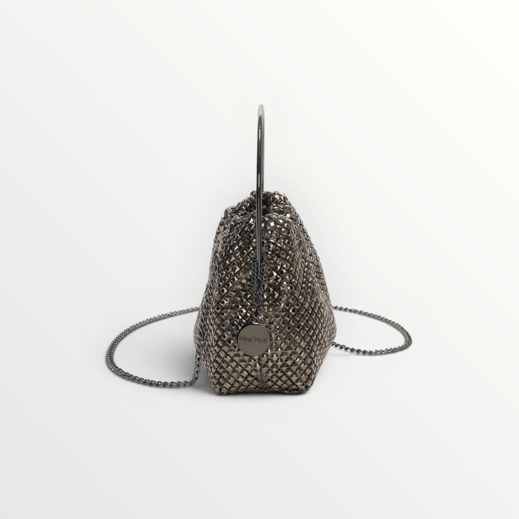 MIMI' MUA' - BORSA MORBIDA CON STRASS