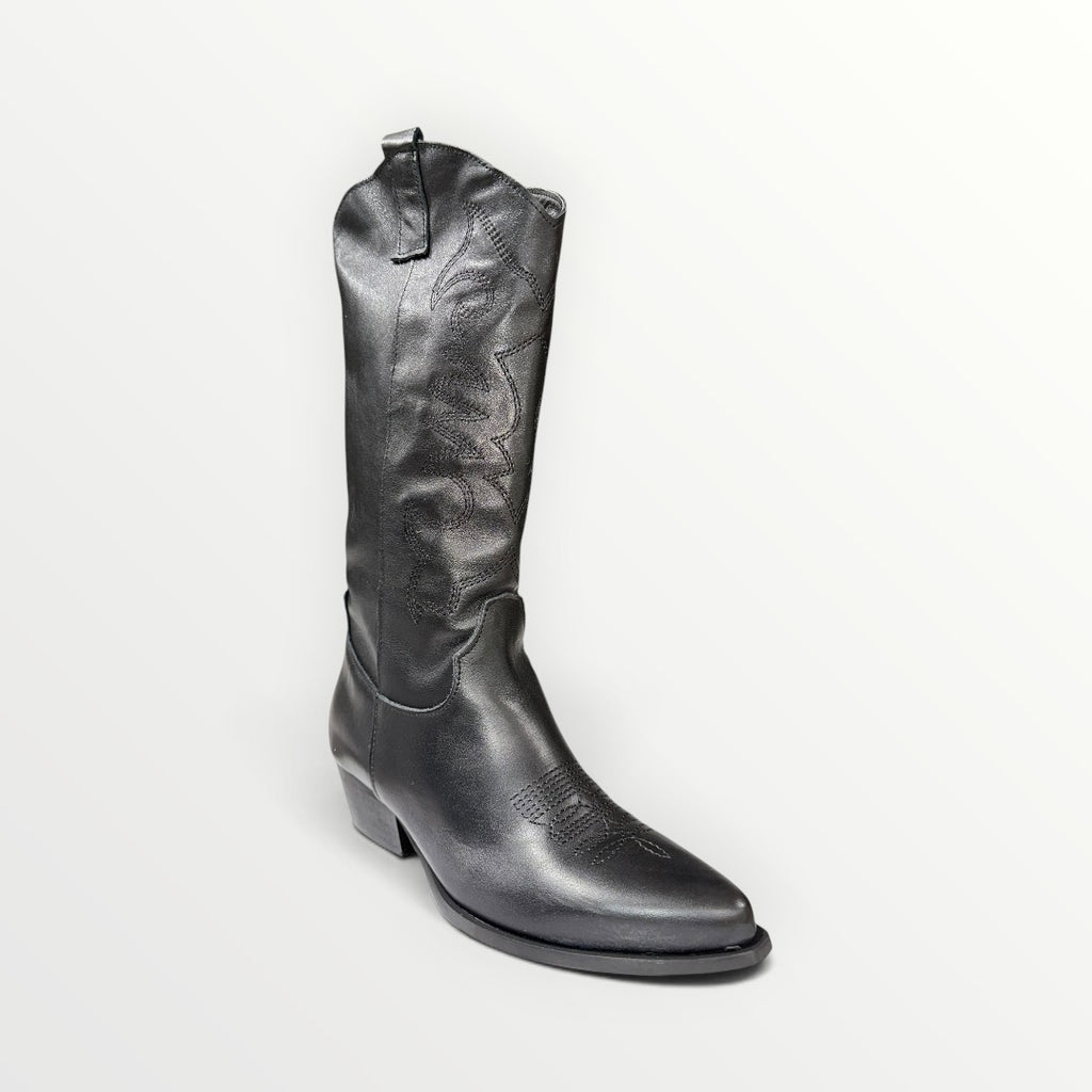 DIVINE FOLLIE - STIVALE TEXANO RICAMATO