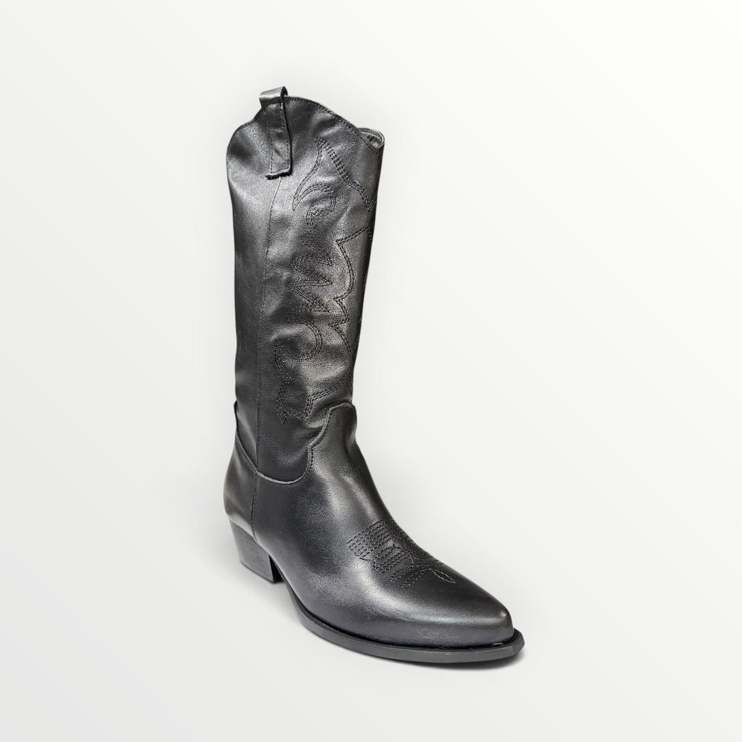 DIVINE FOLLIE - STIVALE TEXANO RICAMATO