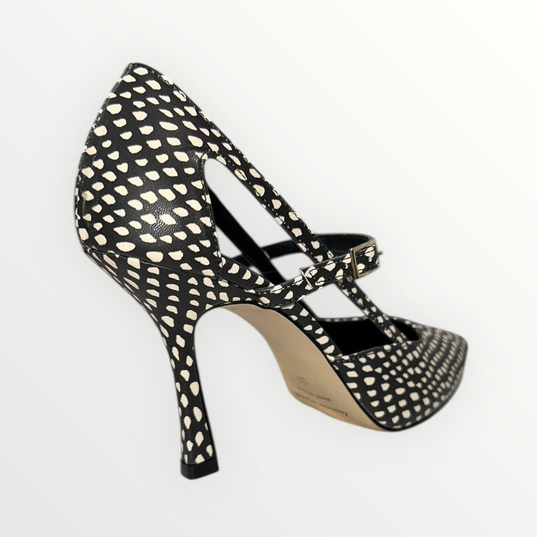 DIVINE FOLLIE - DECOLLETE' A POIS CON LACCETTI