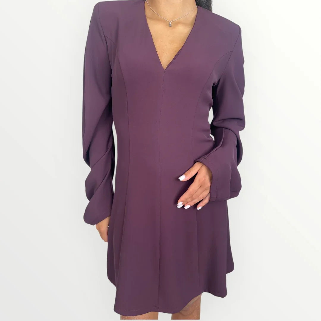 IMPERIAL - ABITO CON MANICHE ARRICCIATE