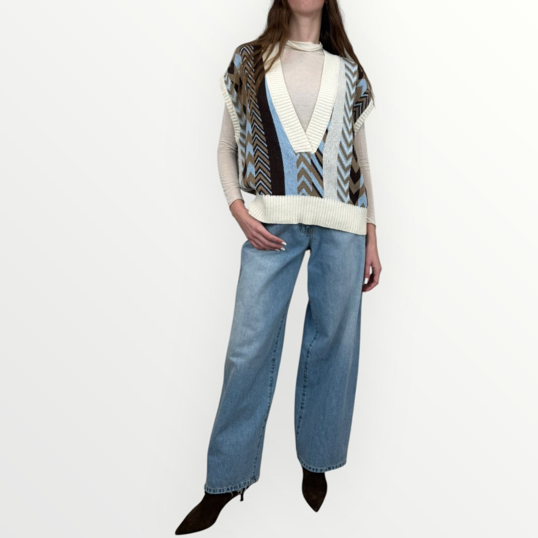 HAVEONE - MAGLIA SCOLLO A V