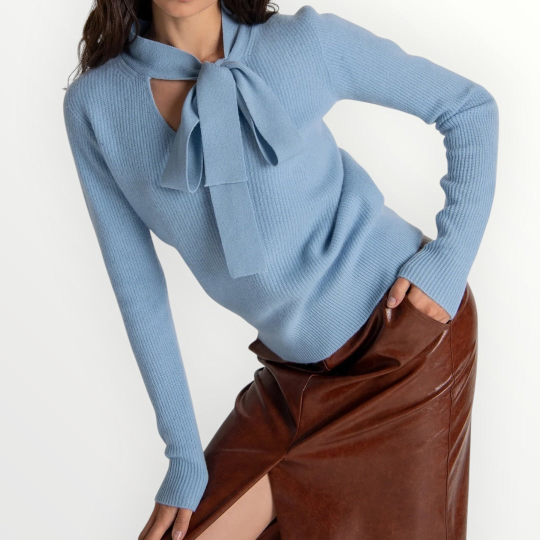 FRACOMINA - MAGLIA IN LANA CON PASHMINA