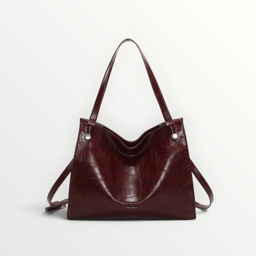 MIMI' MUA' - BORSA SHOPPER EFFETTO COCCO
