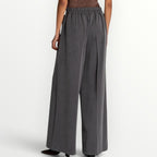 FRACOMINA - PANTALONE FLARE A VITA ALTA