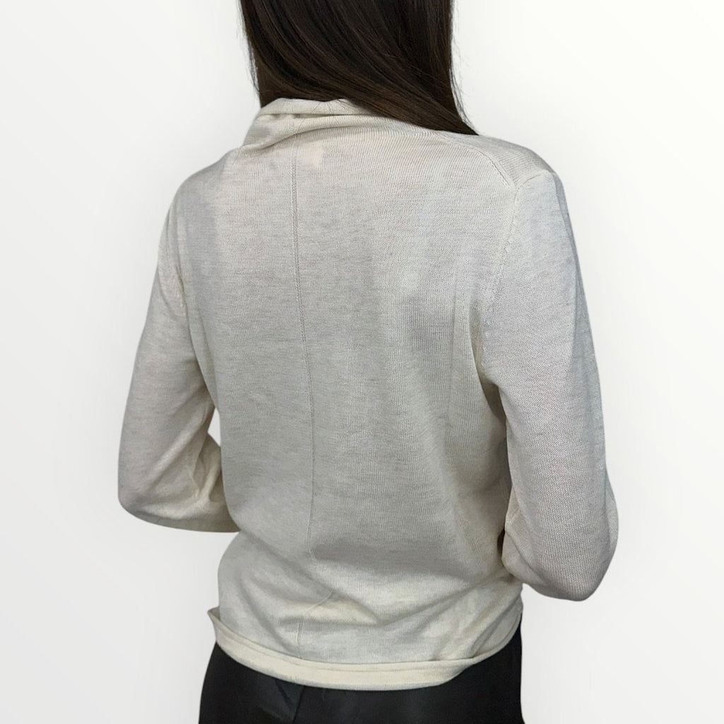 FERRONE - MAGLIA DOLCEVITA IN MISTO LANA