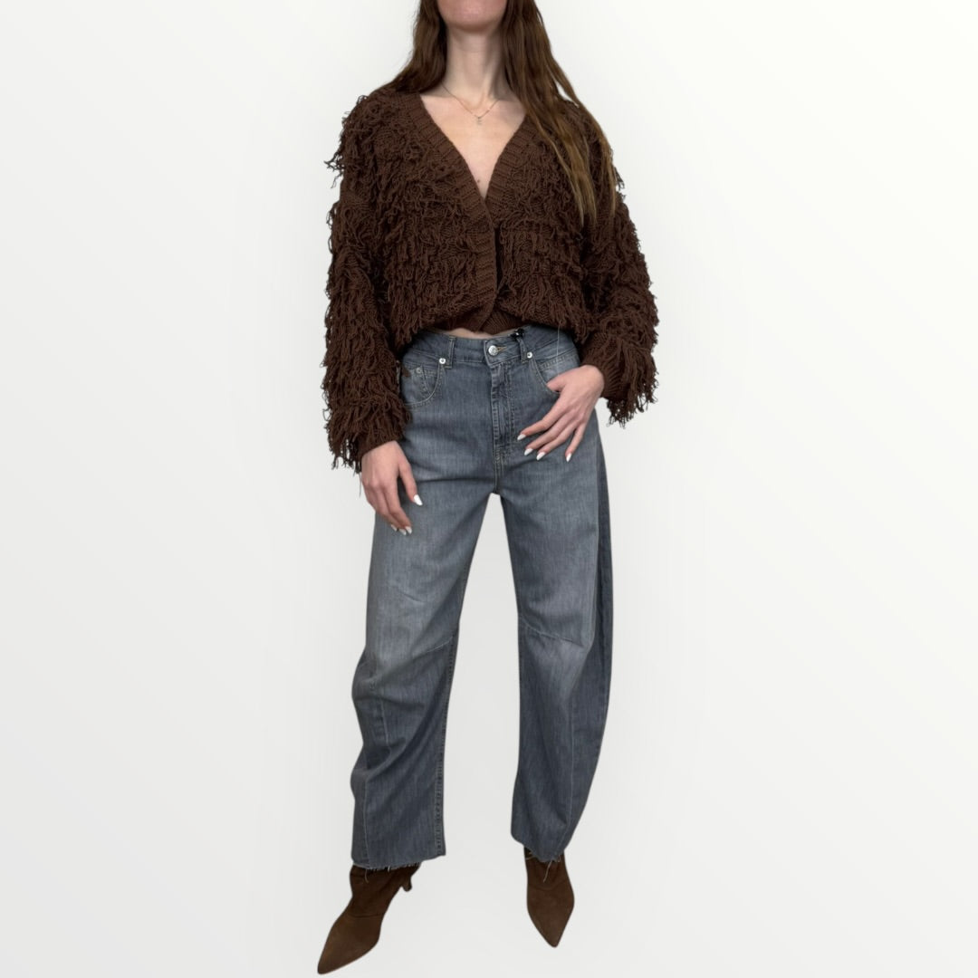 HAVEONE - CARDIGAN CON FRANGE