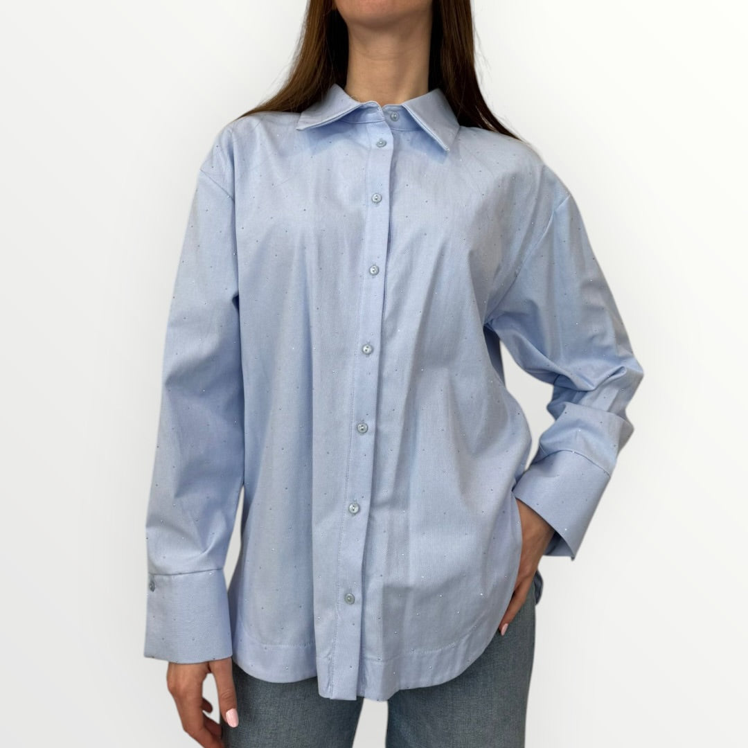 KING KONG - CAMICIA OVER CON PUNTI LUCE