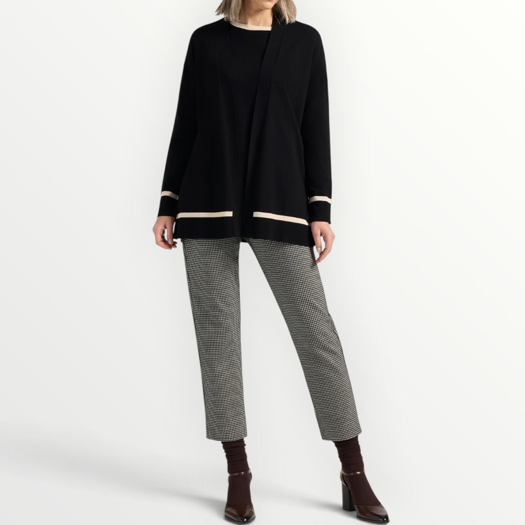 ELENA MIRO' - CARDIGAN IN VISCOSA APERTO