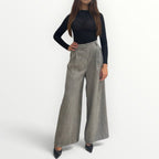 HAVEONE - PANTALONE SPIGATO A PALAZZO