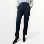 FERRONE - PANTALONE BOOMER GESSATO