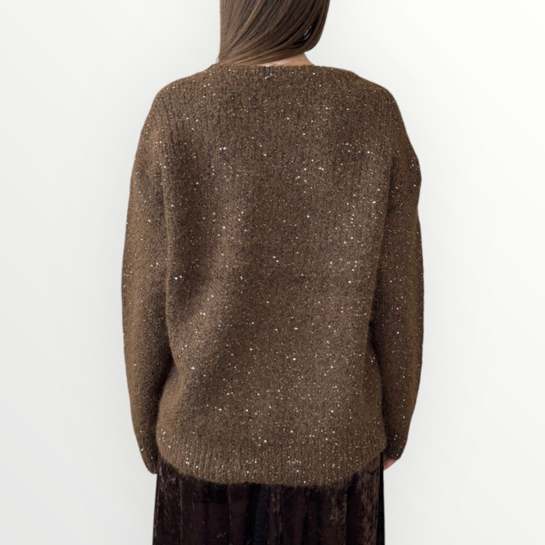 LOFT.73 - MAGLIA BRILLANTINA