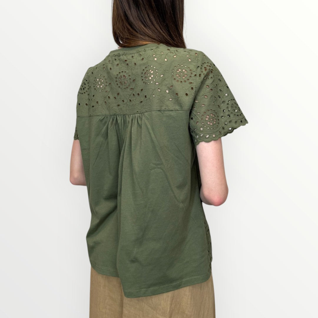EMME MARELLA - T-SHIRT VELETTA