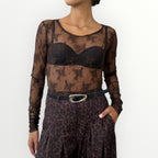 IMPERIAL - T-SHIRT GIROCOLLO IN PIZZO