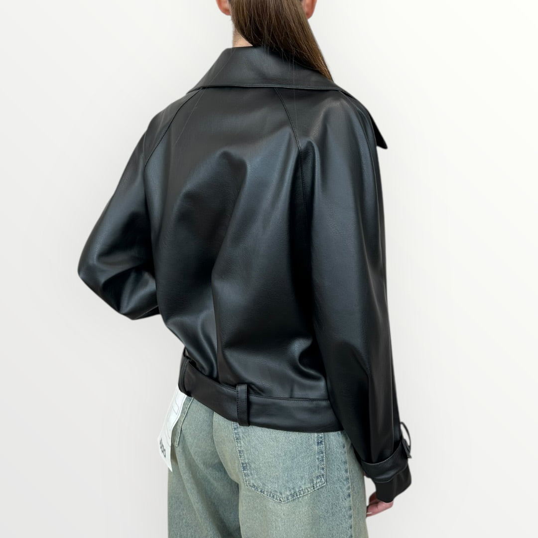 HAVEONE - BOMBER DOPPIOPETTO CON CINTURA