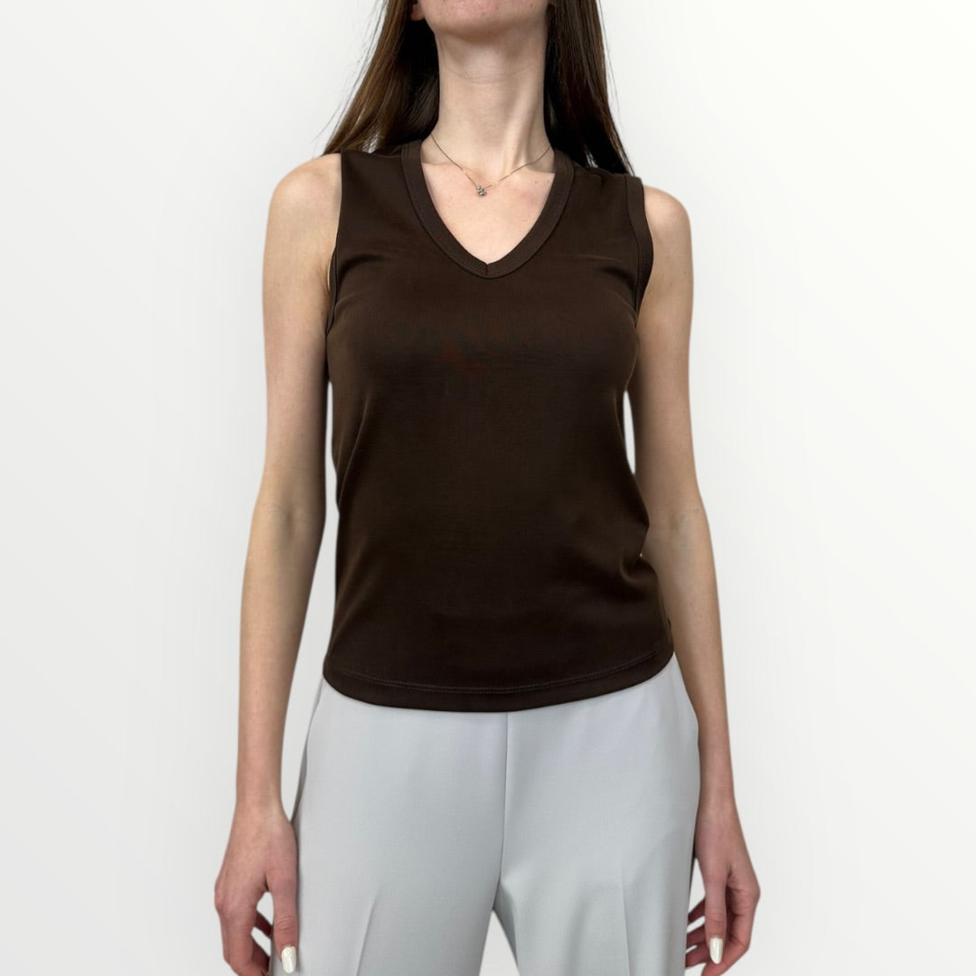 IMPERIAL - CANOTTA BASICA SCOLLO A V