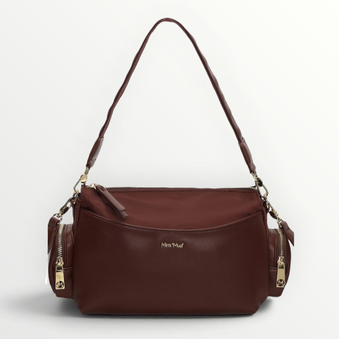 MIMI' MUA' - BORSA A SPALLA IN NYLON
