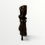 DIVINE FOLLIE - STIVALETTO MORBIDO CON BORCHIE