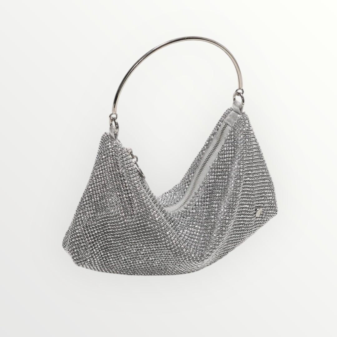 MIMI' MUA' - BORSA MORBIDA IN RETE DI STRASS