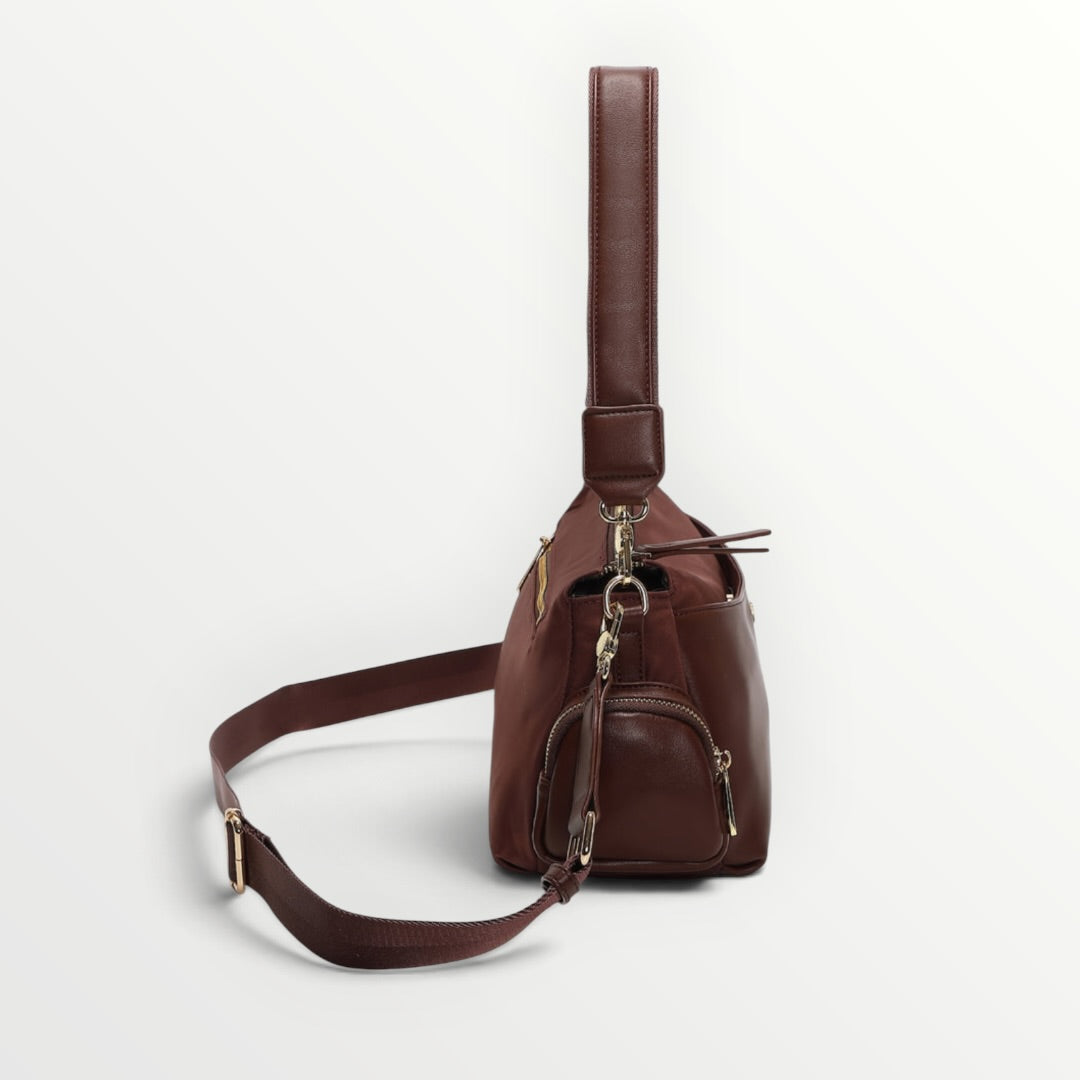MIMI' MUA' - BORSA A SPALLA IN NYLON