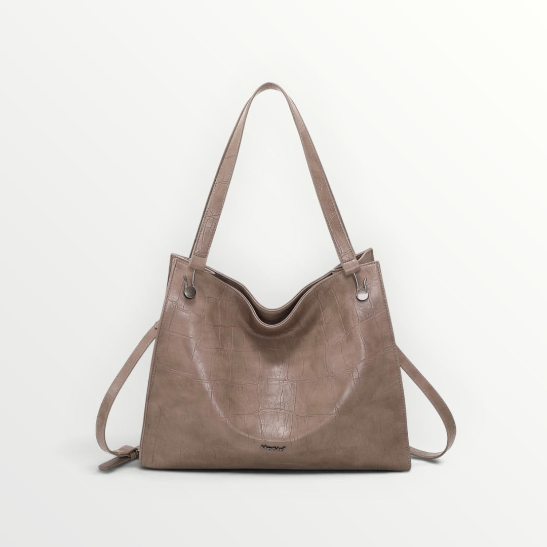 MIMI' MUA' - BORSA SHOPPER EFFETTO COCCO