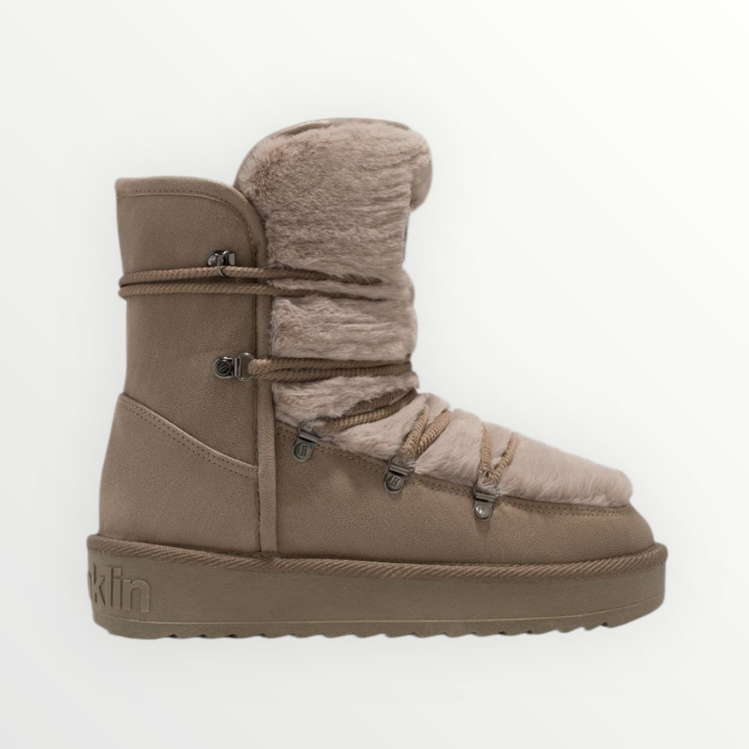 DR.FRANKLIN - STIVALETTO ALTO CON PELO