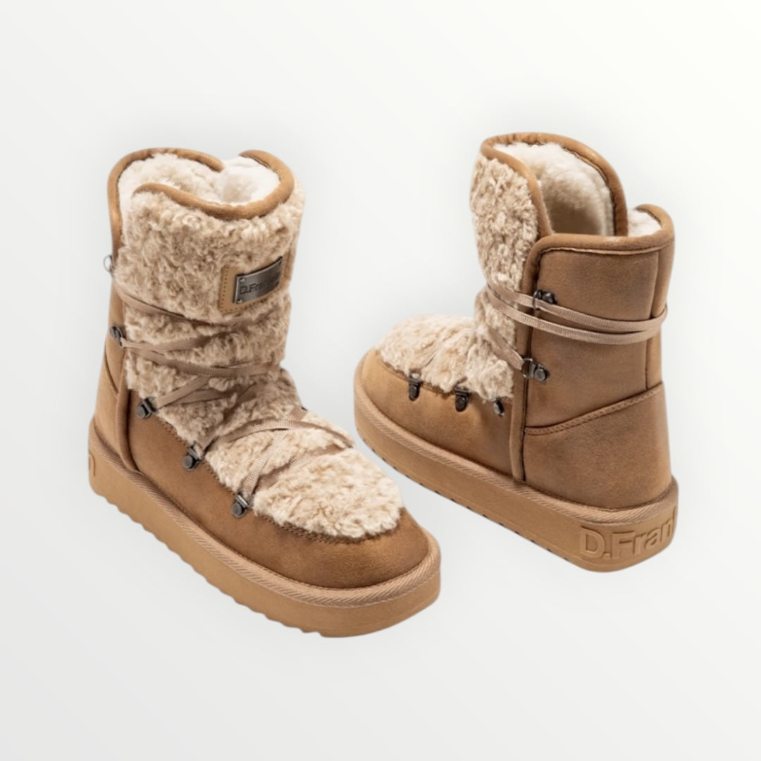 DR.FRANKLIN - STIVALETTO ALTO CON PELO