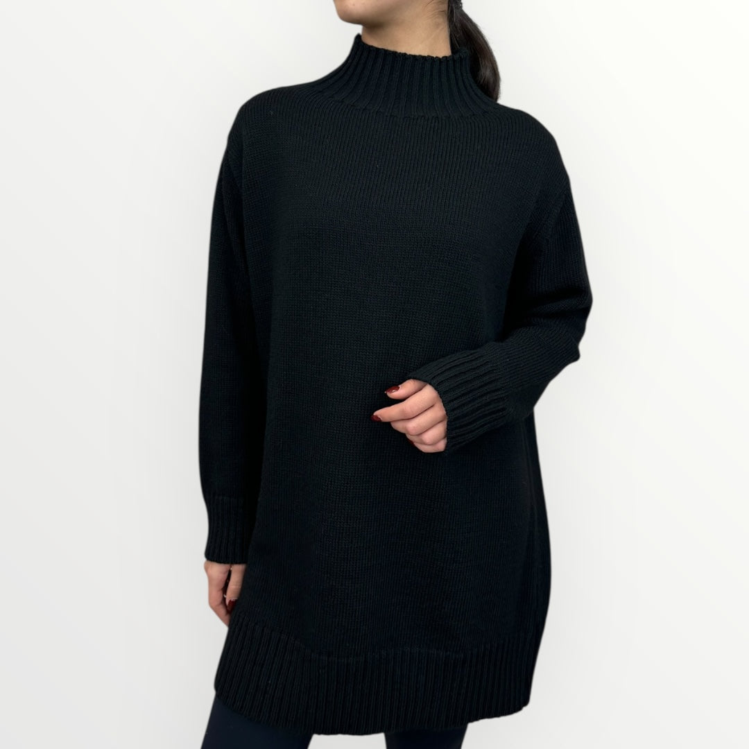 ANGELA DAVIS - MAGLIA ABITO A LUPETTO