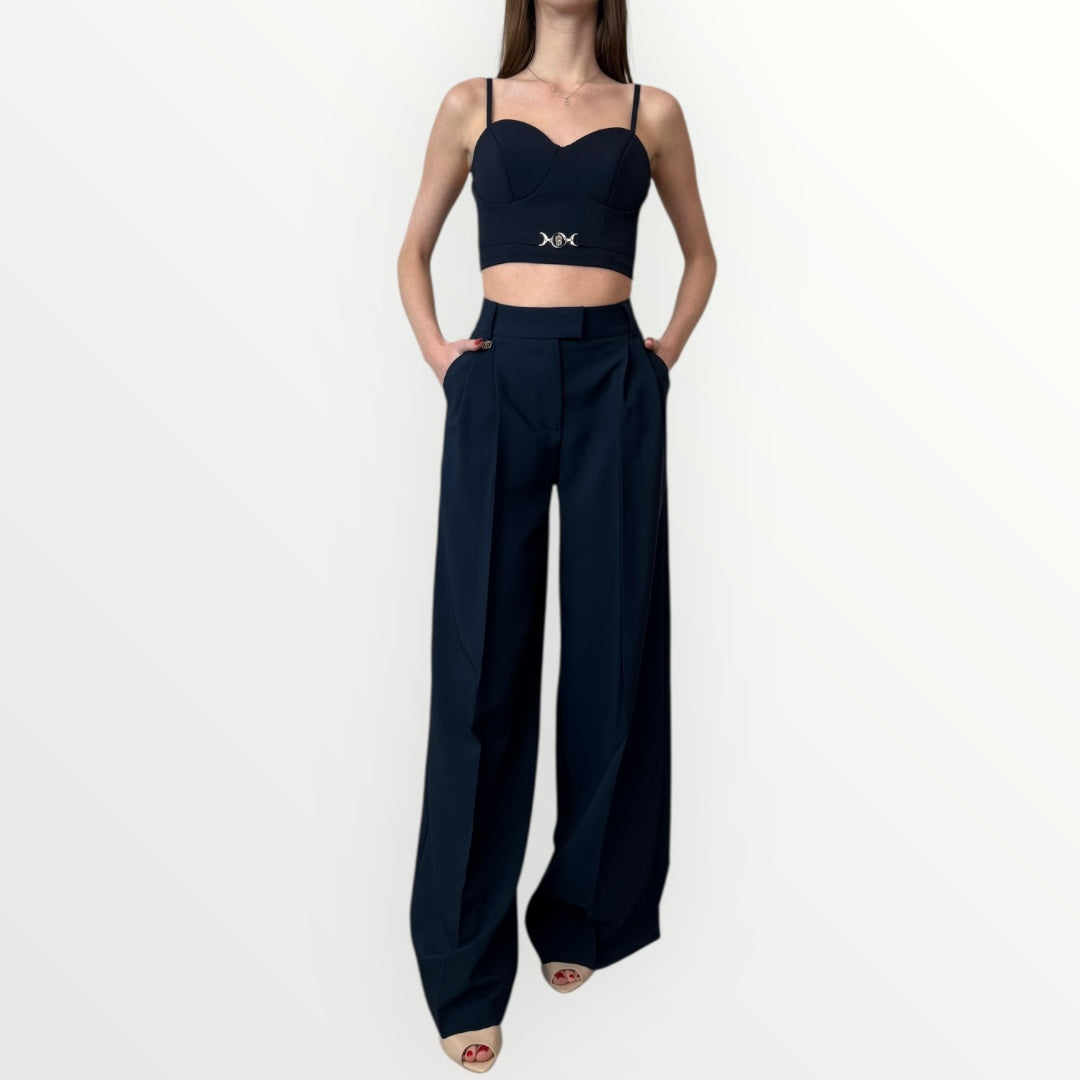 FRACOMINA - TOP CORPETTO LOGATO