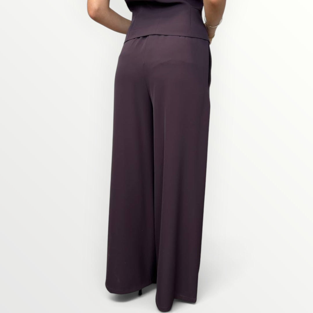 IMPERIAL - PANTALONE A PALAZZO MORBIDO